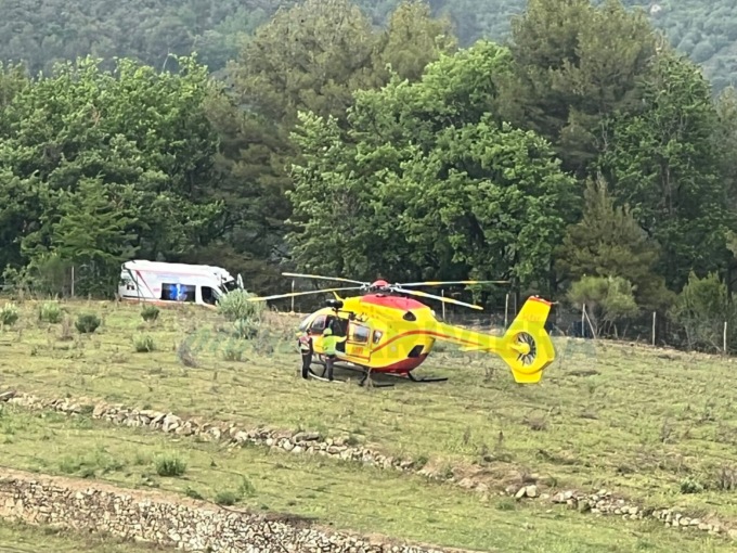 Operaio 43enne ferito dopo essere caduto da un ponteggio