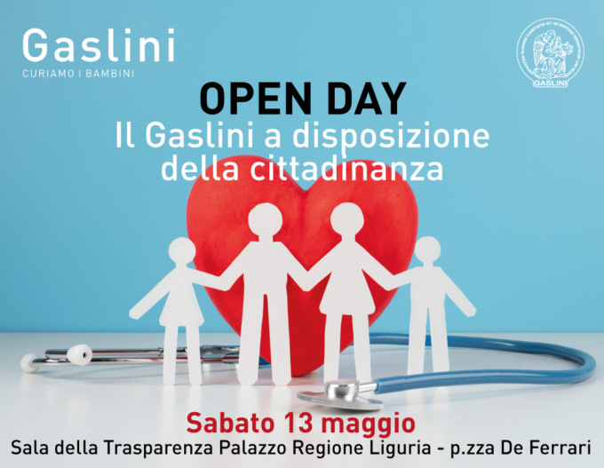 Open Day: l’Ospedale Gaslini a disposizione delle famiglie