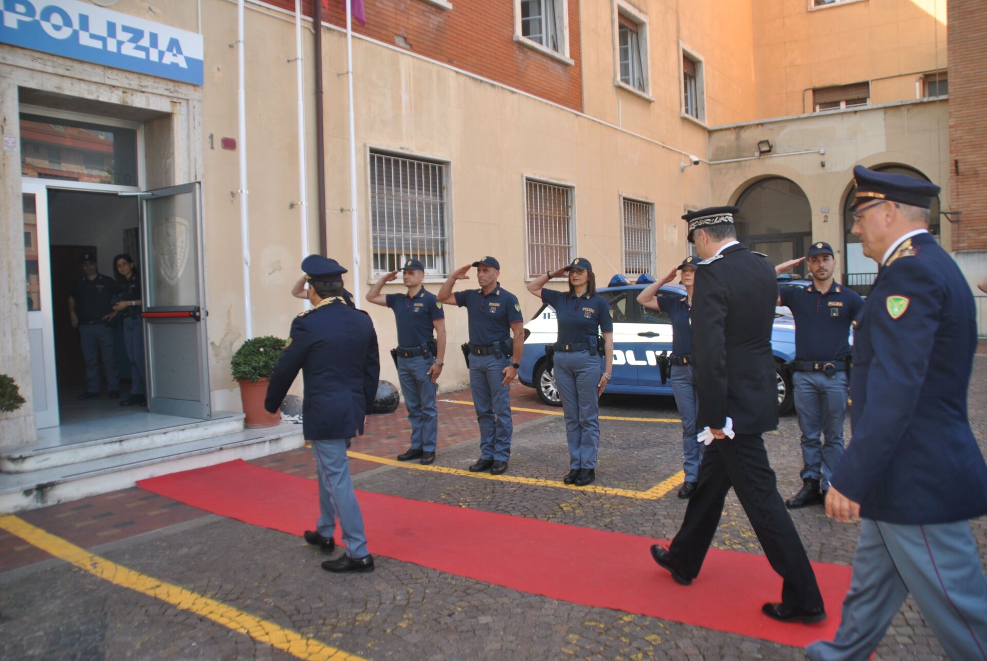 Amarcord Polizia di frontiera di Ventimiglia premia dirigenti del passato arrivo comandante Polizia Francese