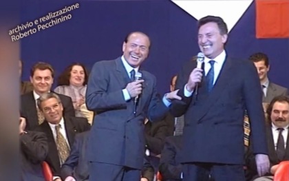 Il video di Berlusconi e “la prova marciapiede” sul palco dell’Ariston