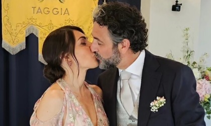 Le foto e i video delle nozze tra il Sindaco di Taggia Mario Conio ed Helen Casella