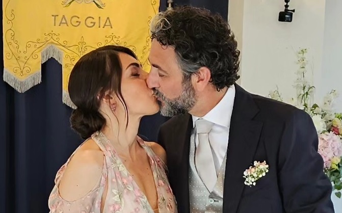 Le foto e i video delle nozze tra il Sindaco di Taggia Mario Conio ed Helen Casella