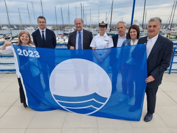 Consegnata la Bandiera Blu a Sanremo