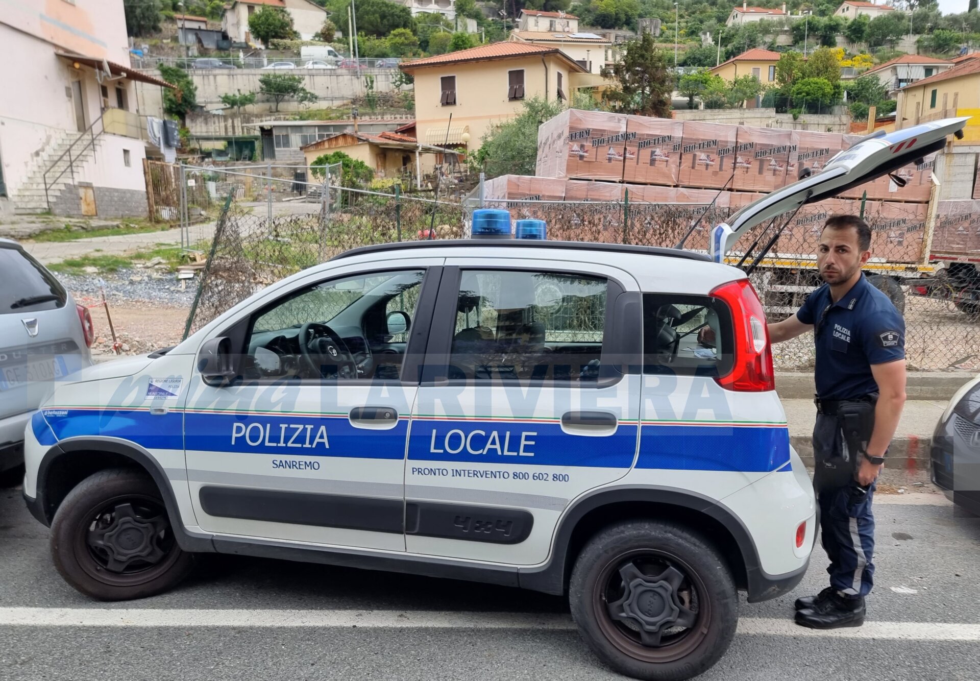 Polizia municipale locale Sanremo generica estiva