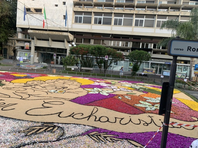 Le foto dell’infiorata a Diano Marina