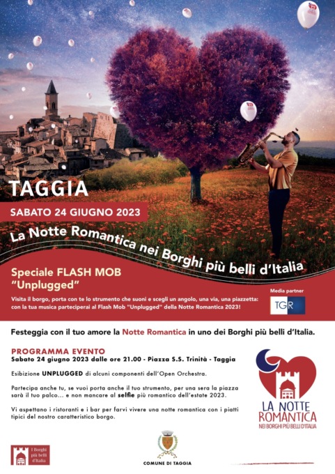 Taggia festeggia la Notte Romantica