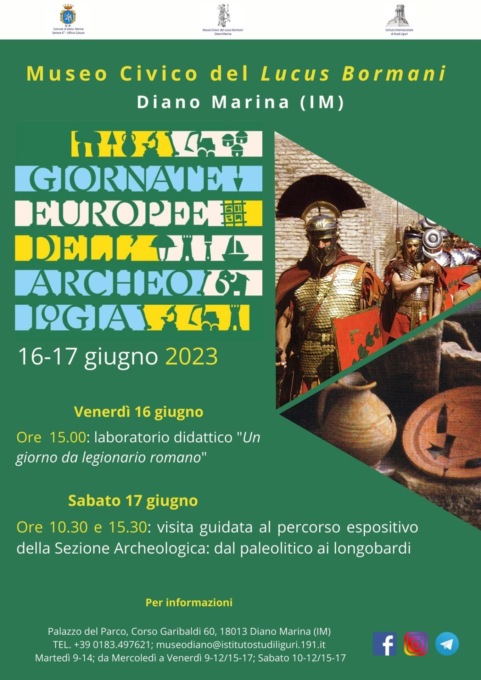 Il Museo Civico del Lucus Bormani aderisce alle Giornate Europee dell’Archeologia 2023