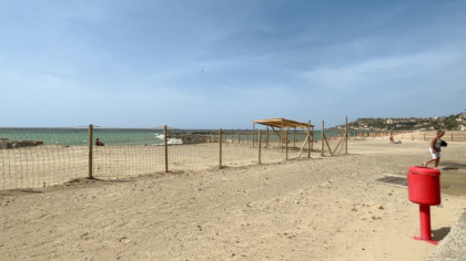 Terminati i lavori: Arma ha la spiaggia per cani