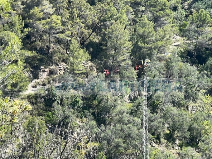 Auto con 4 persone a bordo precipita in una fascia a Ventimiglia