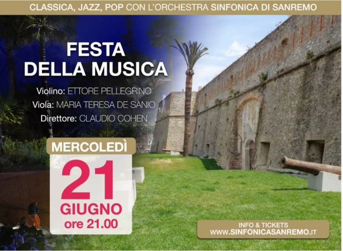 La “Festa della Musica”  con le note della Giovane Orchestra e della Sinfonica
