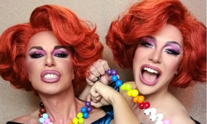 «Voglio tornare negli anni 80» con il duo drag queen Karma B