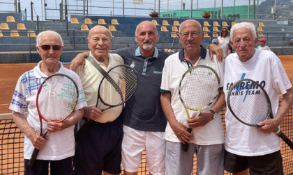 Carlo Mager, zio di Gianluca, tra i 4 over90 al Torneo “ITF Masters 700 Sanremo 2023”