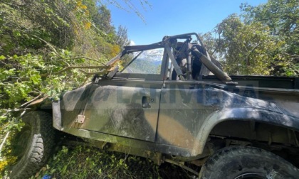 Tragedia a Ventimiglia: auto dell'Esercito nel dirupo, due morti