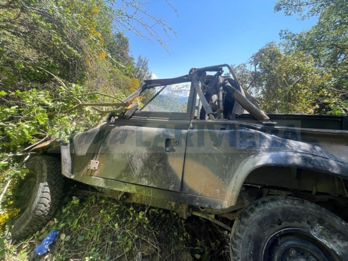Tragedia a Ventimiglia: auto dell’Esercito nel dirupo, due morti
