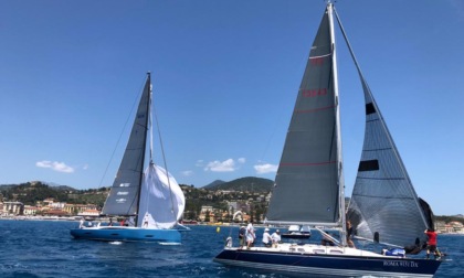 Gli Yacht Club Sant'Ampelio e Cala del Forte alla regata della Gallinara