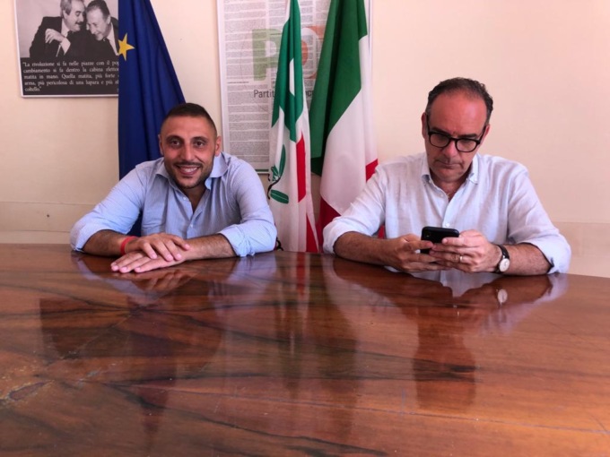 Davide Natale in visita al PD imperiese e ai sindacati