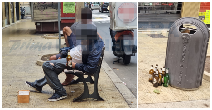 Ordinanza anti alcol a Sanremo: ecco come la rispettano in corso Garibaldi