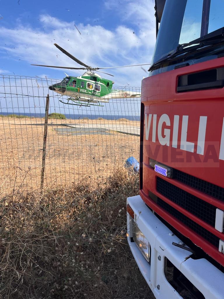 incidente santo stefano al mare carabiniere scontro auto e scooter aurelia_03