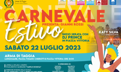 Sabato il Carnevale estivo di Taggia