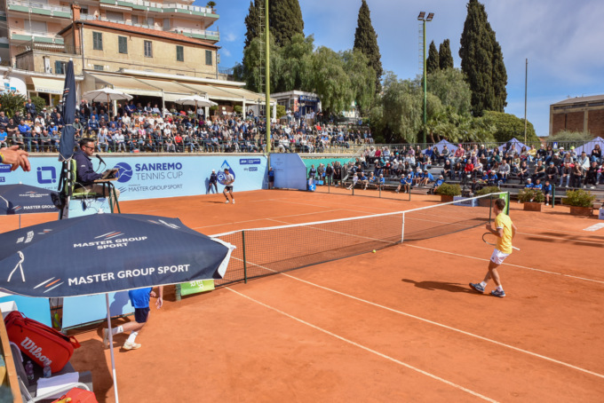 Incontri finali al torneo OPEN del Tennis Sanremo