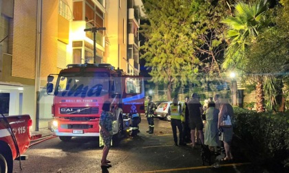 Incendio nella notte in un appartamento di corso Limone Piemonte a Ventimiglia