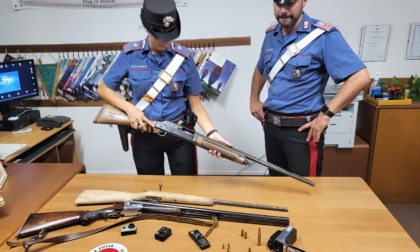 Blitz ad Arma di Taggia: sequestrati 3 fucili, arrestato un 46enne