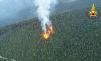 le foto degli incendi di Taggia e Ceriana viste dal drone dei vigili del fuoco