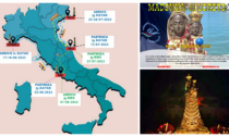 Il viaggio in canoa della Madonna di Loreto a Sanremo e Ventimiglia