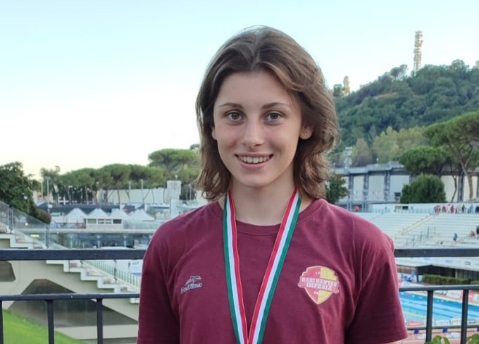 Argento per Martina Acquarone ai nazionali di nuoto