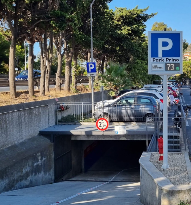 Imperia: apertura sperimentale gratuita per 30 giorni di Park Prino, 80 nuovi stalli auto