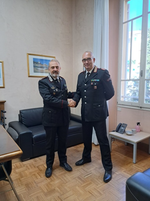Carabinieri: il comandante di Ospedaletti lascia il servizio attivo