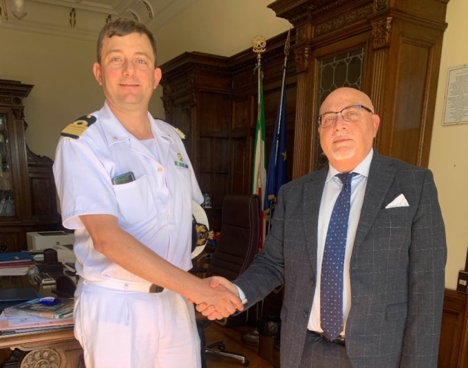 Il nuovo comandante della Capitaneria incontra il prefetto
