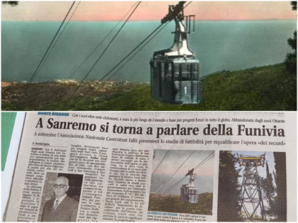 Il 26 settembre l’ora “X” per la funivia Sanremo-Monte Bignone