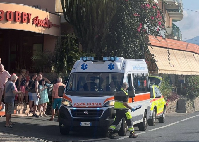Grave turista straniera investita da uno scooter a Sanremo