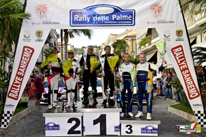 I sanremesi Cortese e Verbicara vincono il 24° Rally delle Palme davanti alla concittadina Patrizia Sciacia