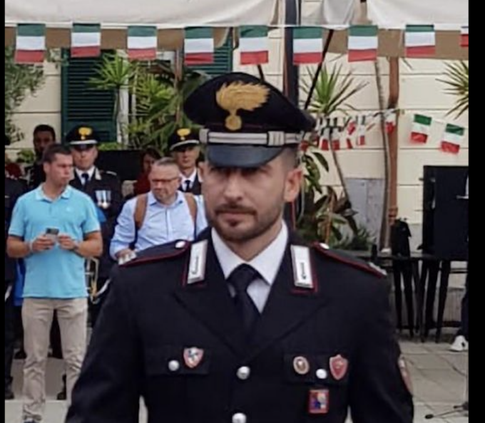 Daniele La Sacra:  il nuovo comandante della Stazione dei Carabinieri di Ospedaletti