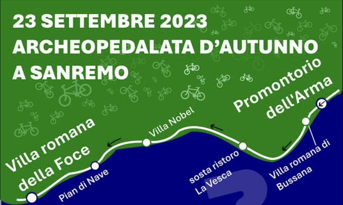 Nuovo orario e percorso per l’archeopedalata