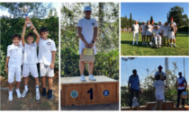 Gli 8 arcieri dell'Archery Club Ventimiglia sul podio a San Bartolomeo al mare