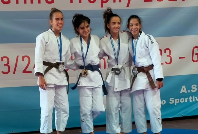 Judoka dell’Ok Club ai tornei di Olbia, Crotone a in Svizzera