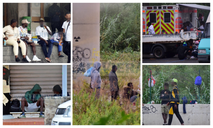 Alla Caritas distribuiti 180 pasti, in città ancora accampamenti di migranti