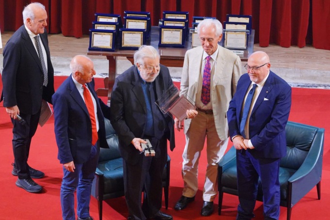 I premiati del Premio Letterario Antonio Semeria.