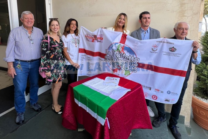 La staffetta della rinascita ha fatto tappa a Ventimiglia