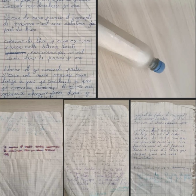 Un misterioso messaggio alla deriva