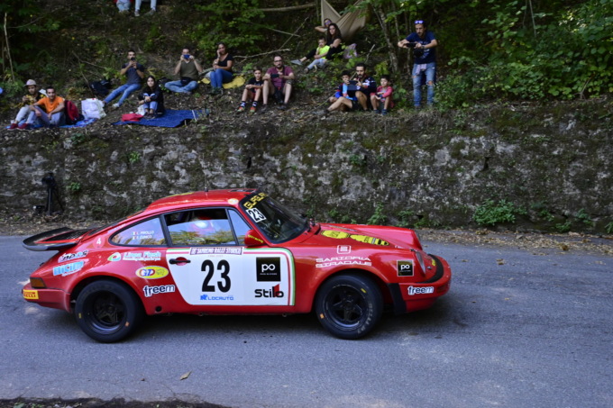 Lucio Da Zanche e McCormack al 38° Sanremo Rally Storico