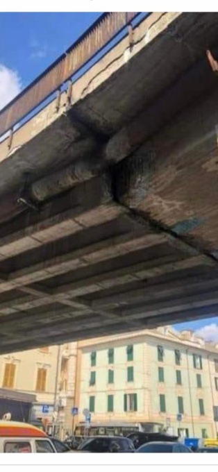 Cavalcavia di Nervia rovinato: interpellanza del consigliere Scullino