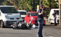 Schianto auto e scooter a Roverino: feriti marito e moglie