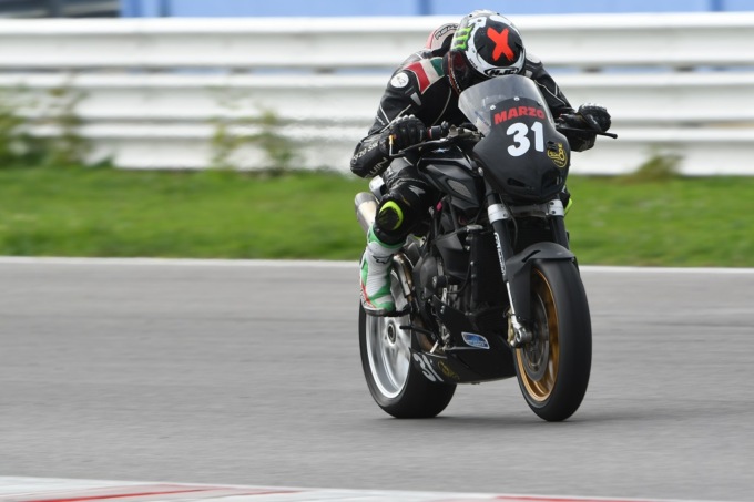 Il motociclista imperiese Antonio Marzo quarto nel Campionato Italiano