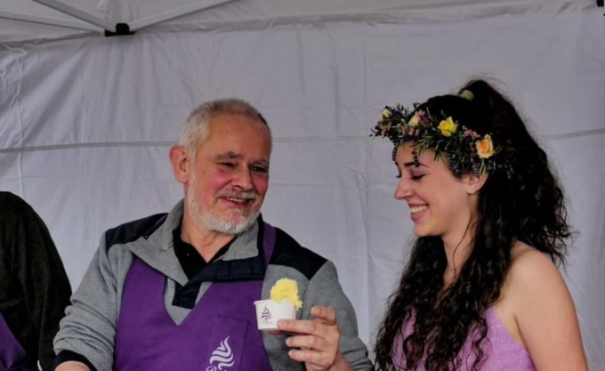 Aldo Demichelis ambasciatore del Gusto Lavanda Imperia