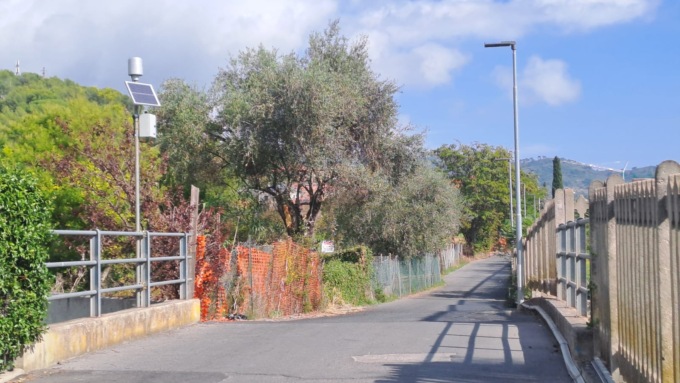 Installato a Diano Marina un nuovo sistema di allarme idrologico