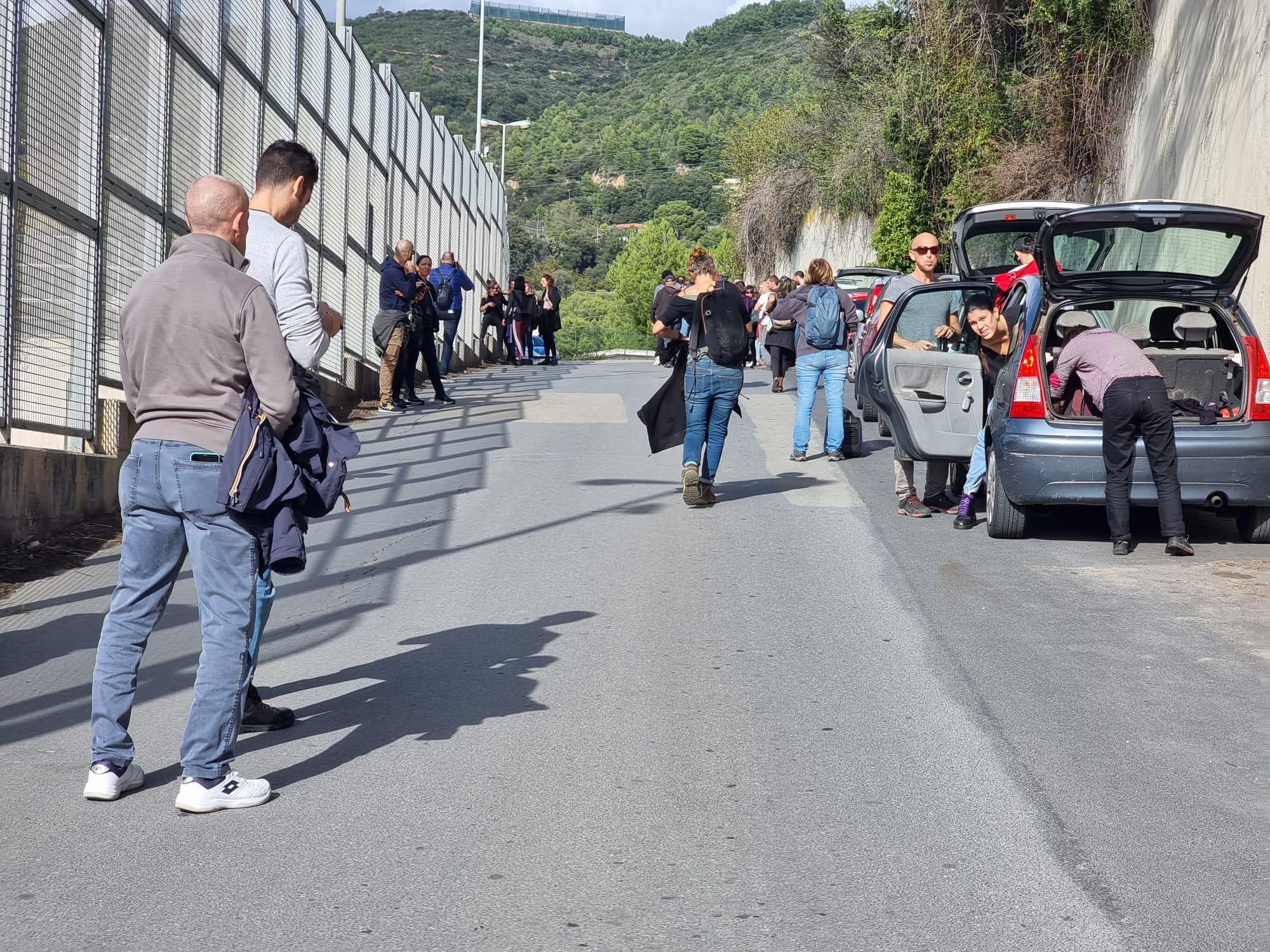 la protesta